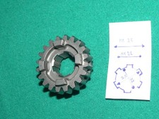 INGRANAGGIO SCORREVOLE Z 20 ALBERO SECONDARIO CAMBIO HONDA CR 250 1985