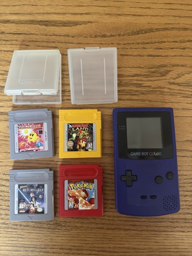 Gameboy color con pokemon - color,