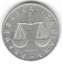 Monete Repubblica Italiana: 1