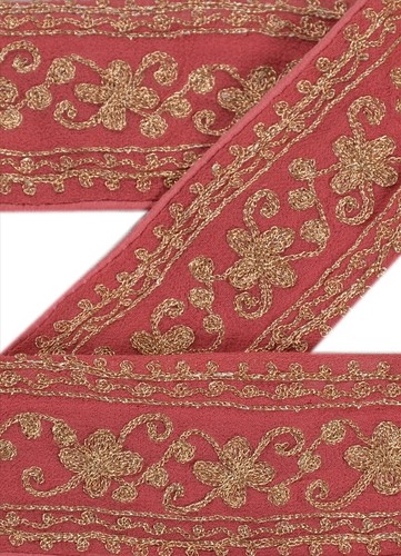 Sanscriti vintage sari bordo - sanscriti,