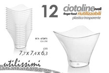SET 12 CIOTOLINE BICCHIERINI