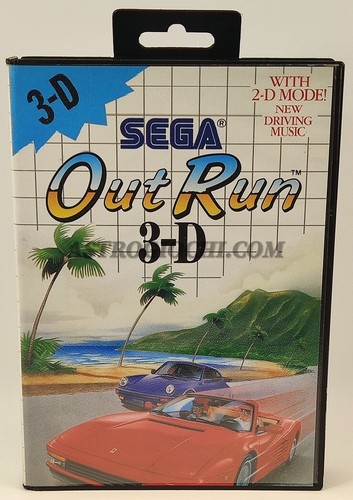 Sega master system out run - run, 3d