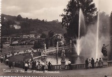 Cartolina Piemonte  TORINO- Il Valentino -Fontana Monumentale-Viaggiata 1957-