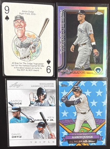 Lotto carte aaron - judge, new