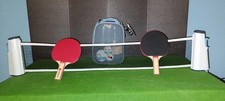 Set ping pong portatile con rete e racchette