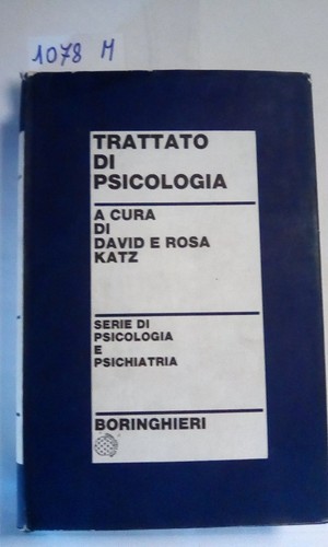 Trattato psicologia serie - di, psicologia.