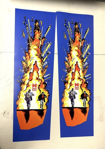Decalcomanie testa flipper