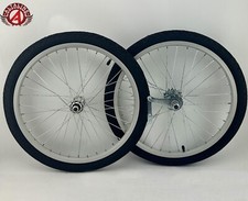 CERCHI BMX ANTERIORI E COASTER IN LEGA ALTALINE 20" X 1,50 CON PNEUMATICI SEMI-SLICK.