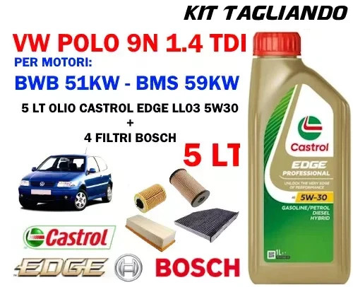 Kit tagliando polo 1 - polo, 9n