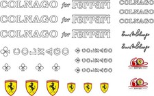 Adesivi telaio colnago - colnago, ferrari