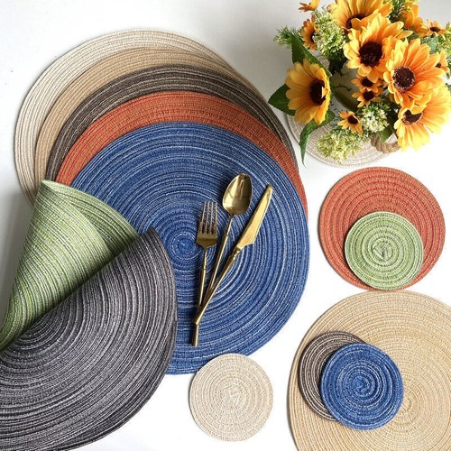 Set tovagliette rotonde - set, 6
