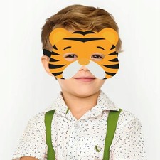 Maschera tigre in feltro