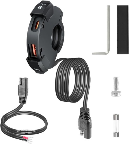 Caricabatterie usb per moto - usb,