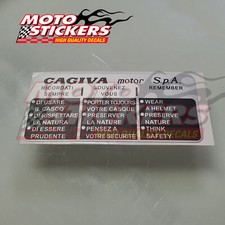 Cagiva SST adesivo serbatoio -