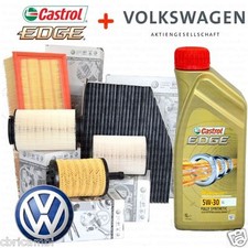 KIT TAGLIANDO 4 lt OLIO+KIT 3 FILTRI ORIGINALE SEAT Mii 1.0,1.0 Ecofuel dal 2011