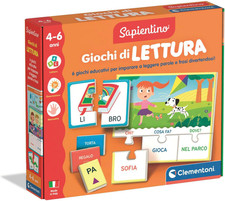 Sapientino– Giochi Di Lettura, Gioco Educativo 4-6 Anni, 6 Attività per Imparare