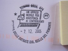 A9 ITALIA ANNULLO CANCEL 2005