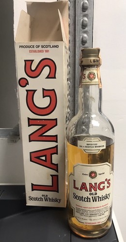 Whisky lang anni - 60, con