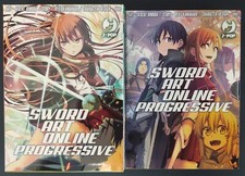 BOX 1 E 2 SWORD ART ONLINE PROGRESSIVE DA VOL. 1 A 7 - OTTIME CONDIZIONI