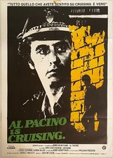 MANIFESTO ORIGINALE 2F CRUISING AL PACINO PAUL SORVINO GERALD WALKER KAREN ALLEN