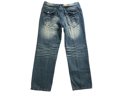 Jeans fusai uomo 42x32 blu - jeans,