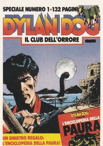 Stickers dylan dog copertina - stickers,