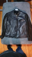 Giacca pelle schott 141 cafe - pelle,
