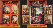 AUSTRIA - Blocco Annenaltar zu Feldkirch von Wolf Huber 2025** (apribile!)
