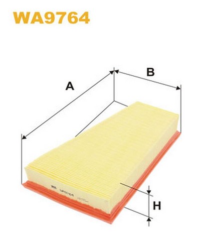 Wa9764 filtro aria per - wa9764,