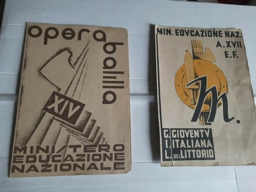 Lotto pagelle epoca ventennio - lotto,
