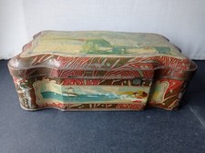 Scatola Latta MICHELE TALMONE Lit. Paolini Torino Cacao - Liberty TIN BOX  RR