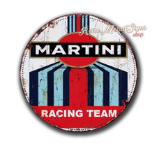 TARGA IN LATTA MARTINI RACING TEAM GARAGE OFFICINA MAN CAVE VINTAGE NOSTALGIA 