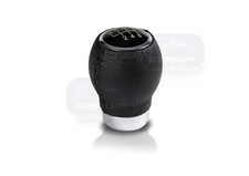 Pomello Leva Cambio Universale 5 e 6 marce per auto siringa nero kit tuning con