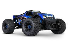 Traxxas MAXX VXL WIDEMAXX Blu 4S BRUSHLESS Automodello 4x4 89086-4 BLUE