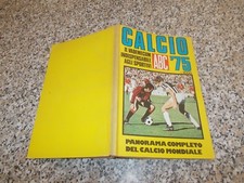 ABC CALCIO 75 1975 ALMANACCO ANNUARIO 1973-1974 e CALCIO MONDIALE OTTIMO