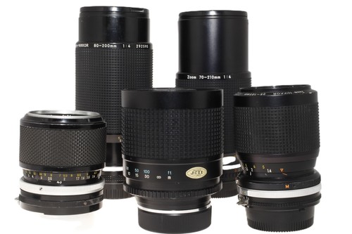 Nikon obiettivi varie focali