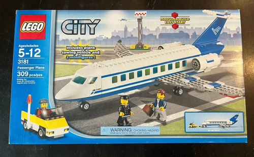 Lego city aereo passeggeri - city:,