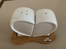 Vassoio legno Valenti Contenitore a cuore Ceramica bianca Legno e Argento 925%