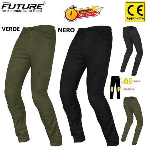 Pantaloni uomo moto jeans - pantaloni,