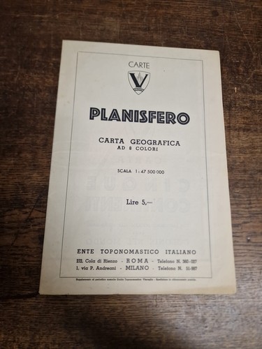 Mappa carta planisfero - carta,