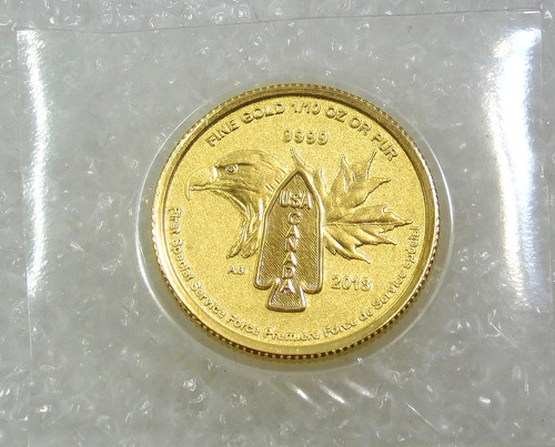 2018 canada fdc 9999 - 1/10, .9999