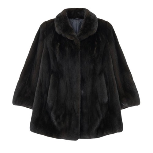 Cappotto pelliccia scura 47c18