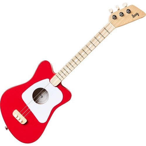 Loog guitars mini - mini, red