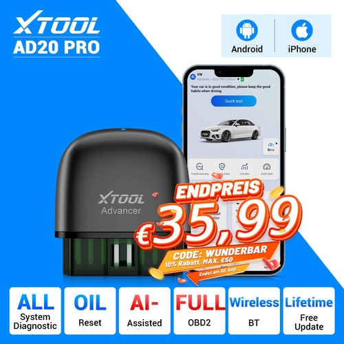 Xtool ad20 pro obd2 - xtool,