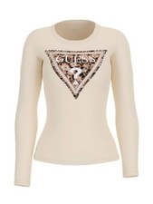 T-Shirt Donna Guess Manica