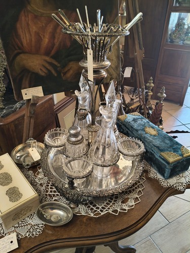 Antico servizio pinzimonio - servizio, da