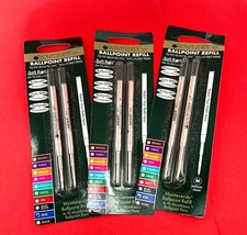 Monteverde 3 packs 2 refill each Montblanc ballpoint pen