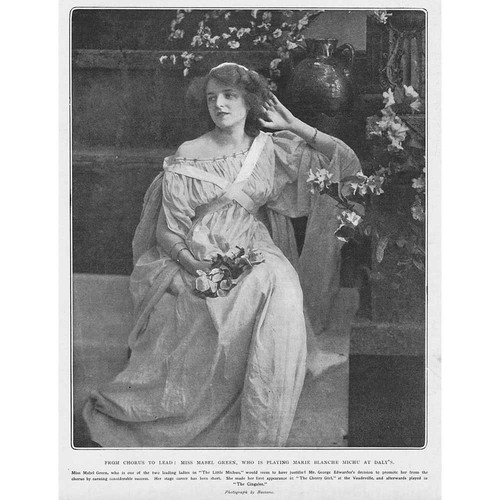 Teatro attrice edoardiana miss - attrice,