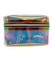 KIKO Marsupio Donna Borsa argento effetto bagnato