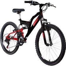 Bicicletta 24 pollici Shimano 18 velocità bicicletta per bambini ragazzo ragazza mountain bike Fully